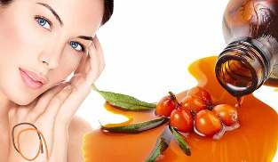folk remedies of rejuvenation of the skin with the sea buckthorn